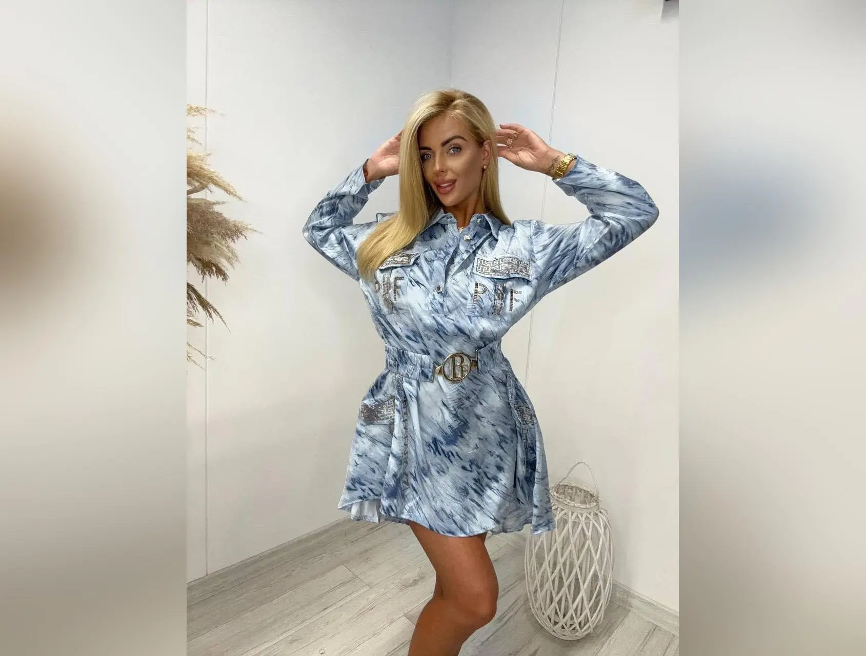 Paparazzi Shirt Dress    