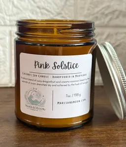 Pink Solstice 7oz candle
