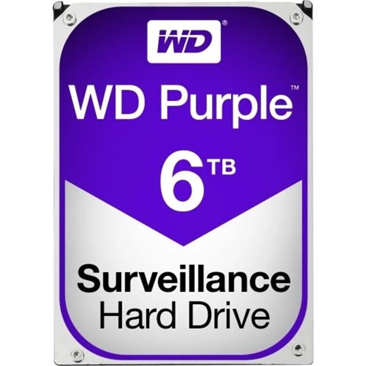 Western Digital WD60PURZ 3.5 in. 6TB Surveillance Hard Disk Bare Drives - Purple