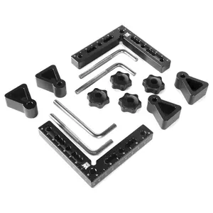 WEN ME900L 4.5-Inch 90-Degree Precision Positioning Squares and Setup Blocks with Laser-Etched Scales