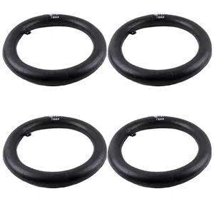 16 x 2.5 16x2.4 Scooter Tire Inner Tube Bent Valve for 36V 48V Electric Bike Ebike Scooter Electra Schwinn Motorcycle with 16x2.50 Tires 12 Inch Rim