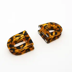 Fashion Magnetic Hair Clips, Leopard Print Versatile Hair Accessories, Style Hair Pins, Stylish and Durable Hair Jewelry
