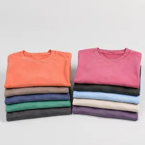 1/5 PCS Men’s Oversized Washed T-Shirts, Soft Casual Short Sleeve Tees, Loose Fit Streetwear Basic Tops, Suitable for daily wear and fitness activities,Multiple Colors