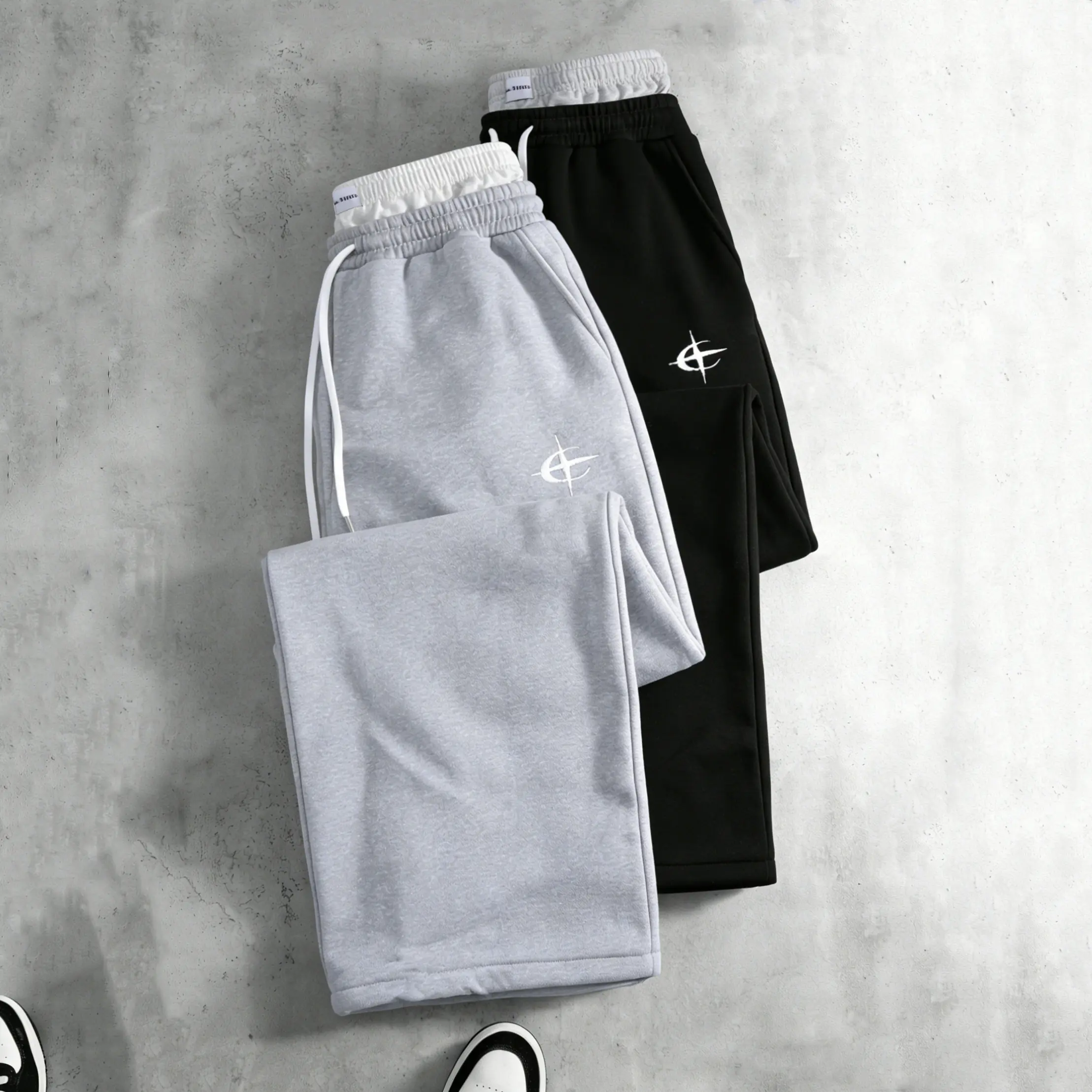 Black + Light Gray