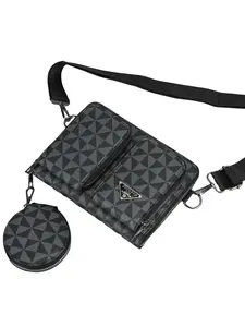 Men's Zipper Crossbody Bag, Men's Classic Shoulder Bag, Men's Briefcase, Fashionable and Practical Design, Ideal for Daily Use, Travel, and Work