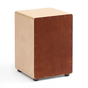 Cajon Box Drum Made From Birch Wood, Wooden Percussion Instrument With Snare Wires, Acoustic Bass Drum For Rhythm Sessions, Studio Recording And Live Performance, Suitable For Beginners And Pros