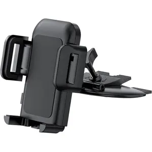 Cell Phone Holder for , CD Slot  Phone Mount, One Button Release Easy Installation CD Player  Phone Holder Mount Compatible with  16 15 14 13 12 11 Pro XR XS MAX Galaxy S20 S20+ S10 S9