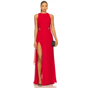 Michael Costello x REVOLVE Breslin Gown in Red