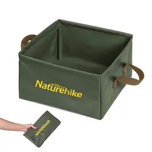 Naturehike Collapsible Ice Bucket - Summer Camping Must Have! For Beach, Fishing & Travel. Lightweight, Easy Carrying, Compact Storage, Durable Hiking Essentials