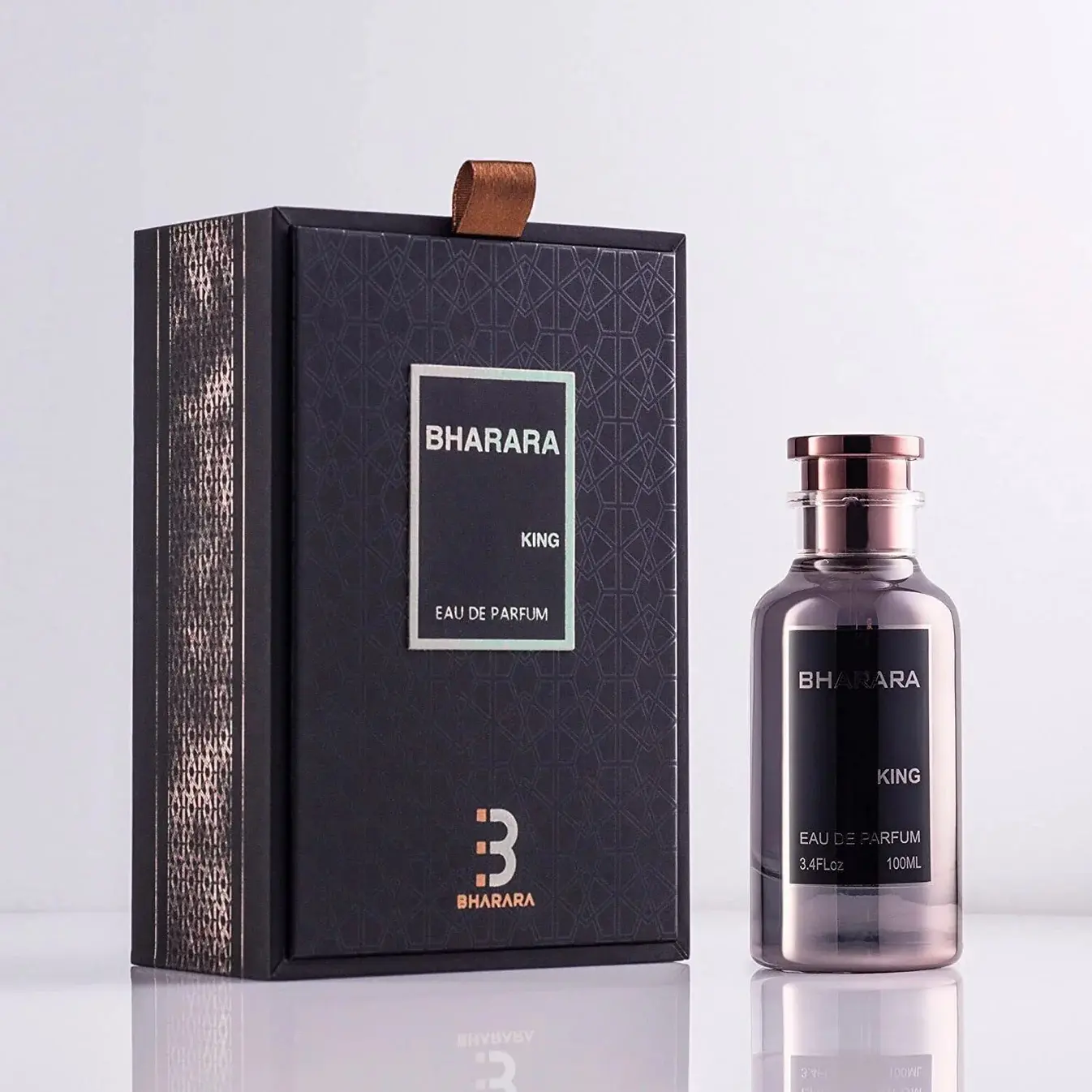 Bharara King For Men Eau de Parfum Spray, 3.4 Oz / 100ml