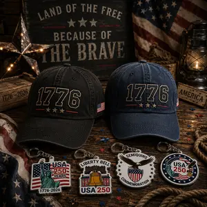 Keychain USA 250-Year 1776 Fashion Accessory for Daily Use
