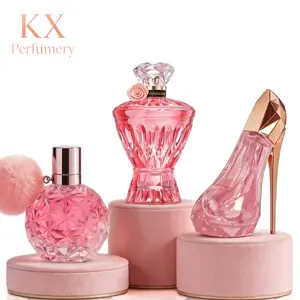 3-Pack Pink Perfume for Women | Long-Lasting Floral Fruity Woody Scent, 30ml+50ml+75ml Eau De Toilette, Elegant Crystal Bottle, Ideal Gift for Valentine’s Day Christmas New Year Dates Work summervibes,summervibes