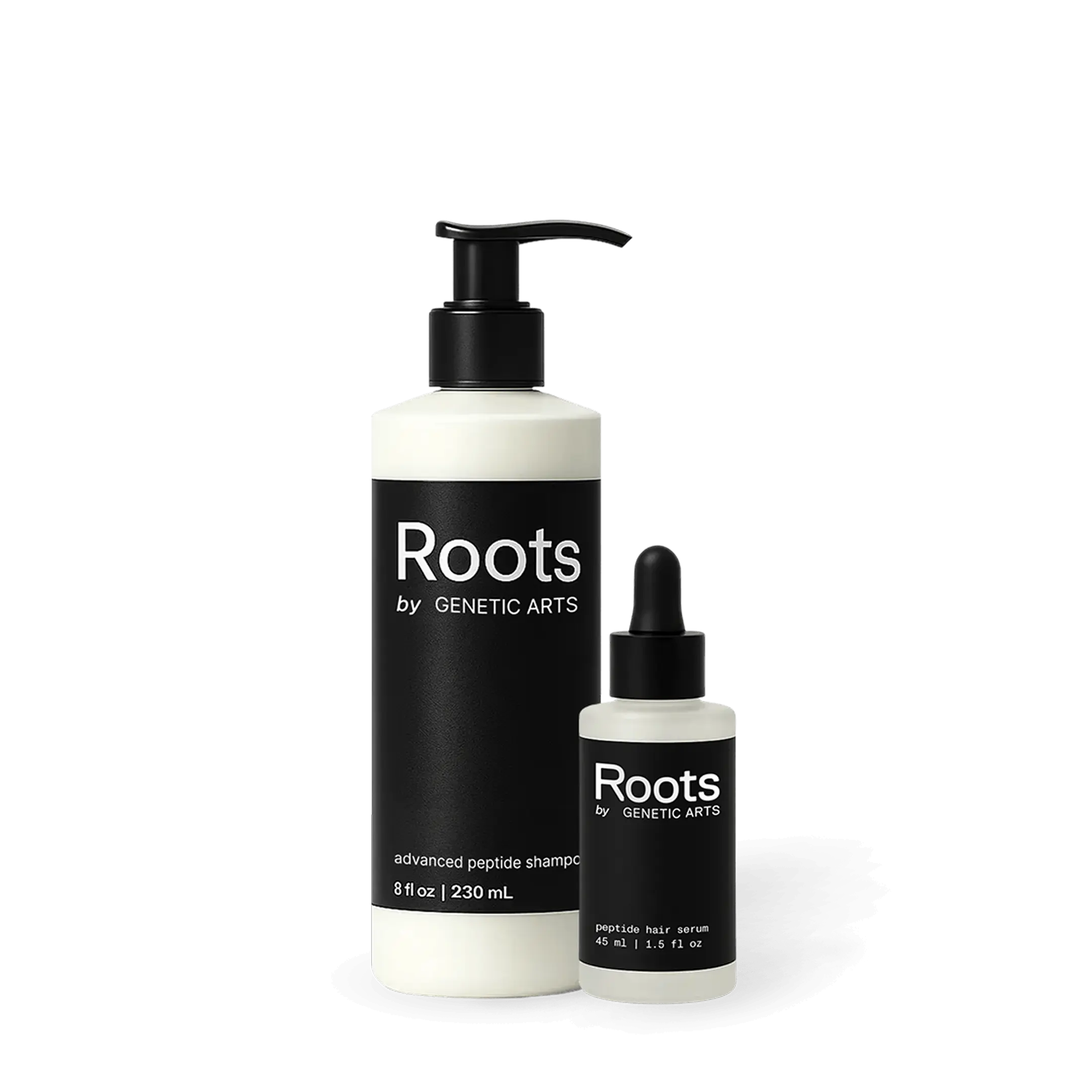 Peptide Shampoo and Serum Longevity Stack