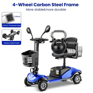 Portable Folding Mobility Scooter for Adults – Powerful, Compact & Travel-Ready