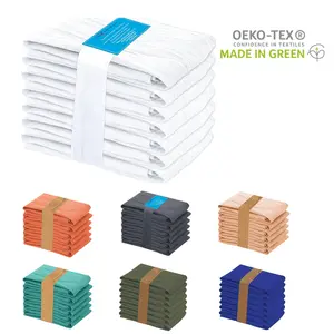 RUVANTI Flour Sack Towels 4/6/12/24/36/50 Pack 28 x 28 Inches, Ring Spun 100% Cotton Dish Towel, Machine Washable, Absorbent - Flour Sack Kitchen Towels for Drying and Cleaning