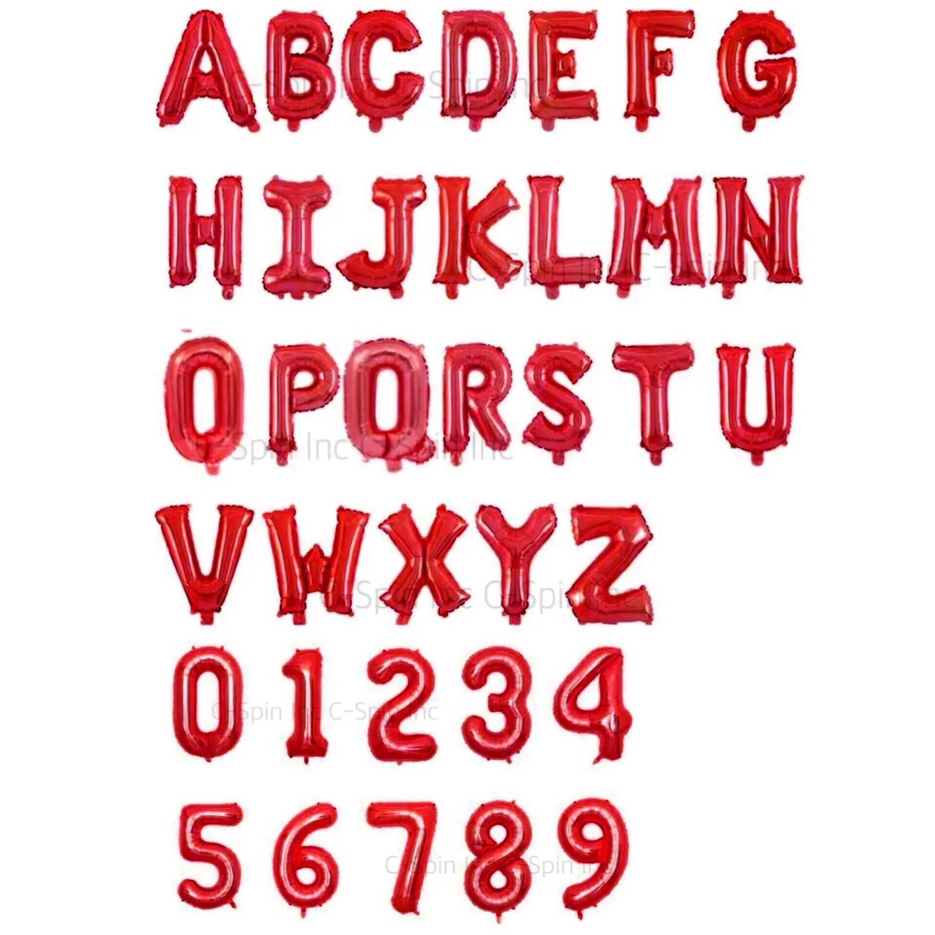 DIY Custom phrases RED - 16 inch Letter Foil Number Birthday Party Wedding Anniversary New Year Eve Graduation Wild One Bride Mr Mrs Baby Shower Christmas
