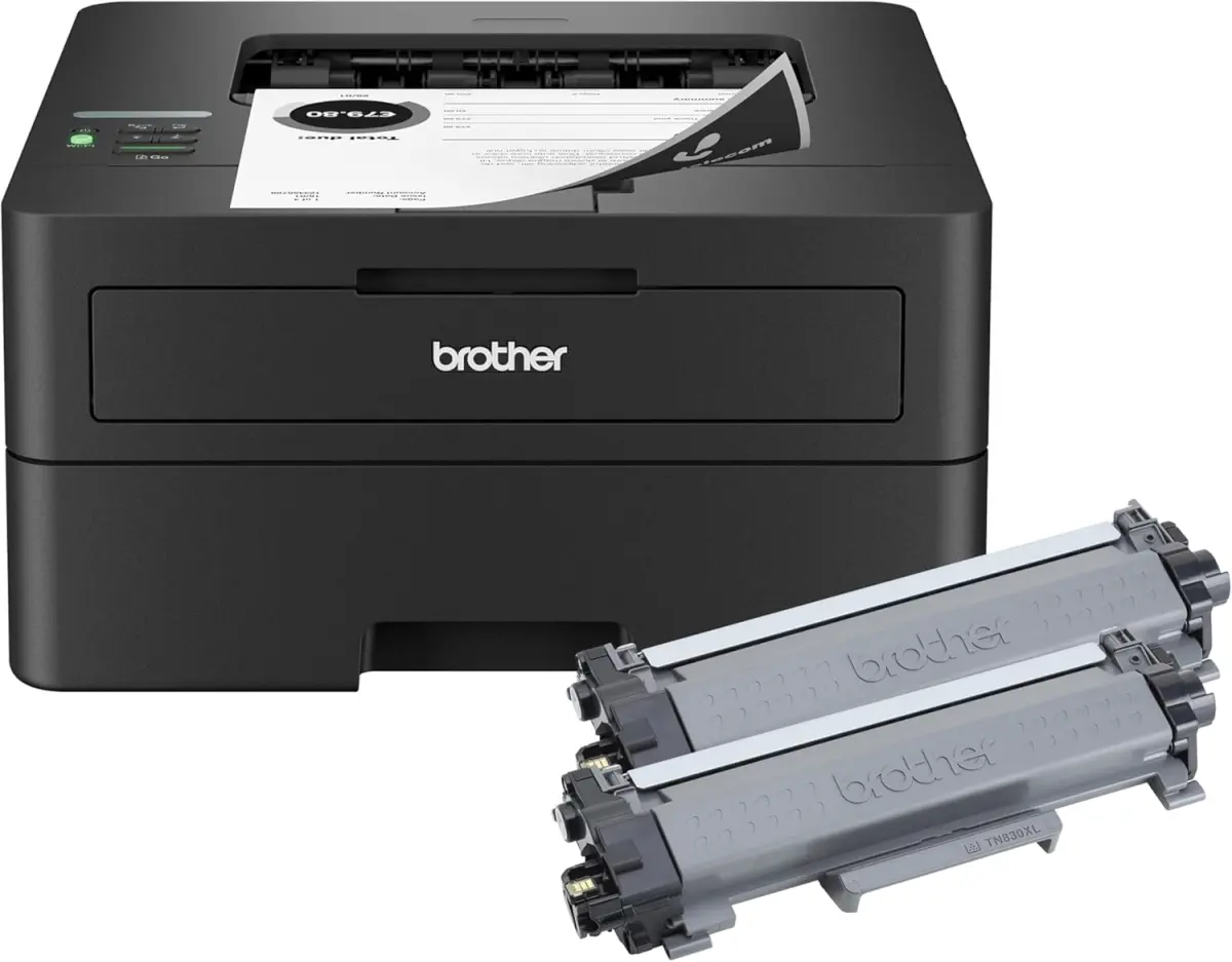 Brother BRTHLL2460DWXL BW Desktop Wired Laser Printer