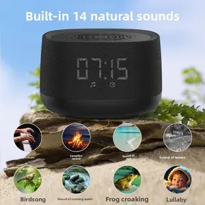 Langkes Advanced Smart White Noise Machine Bluetooth Speaker with Sleep Aid Functions Night Light Portable Wireless Mini Sound Machine for Adults Baby Sleep Soother and Relaxation