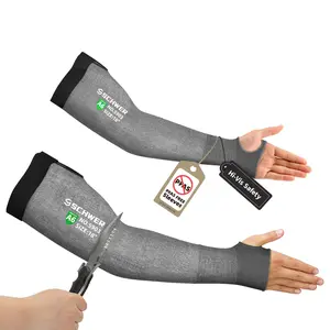Schwer AIR-SKIN Arm Sleeves for Thin Skin and Bruising, ANSI A6 Cut Resistant Arm Protectors for High Risk Work, UPF50+ UV Protection Cooling Farmer Sleeves for Gardening, Lightweight, Breathable