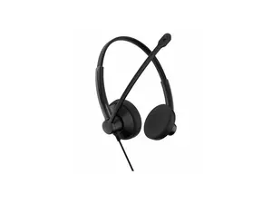 Stereo wired headset, Teams certified - The IMPACT 100 is an entry-level headset that delivers exceptional value for money. With smart features that enhance efficiency and an ultra-lightweight design,