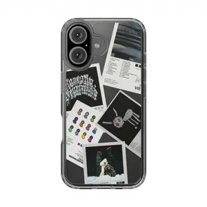Drake Album Cover & Track List Transparent Silicone Shockproof Smartphone Casing, Cellphone Protector Accessories for iPhone 17,16,15,14,13,12,11