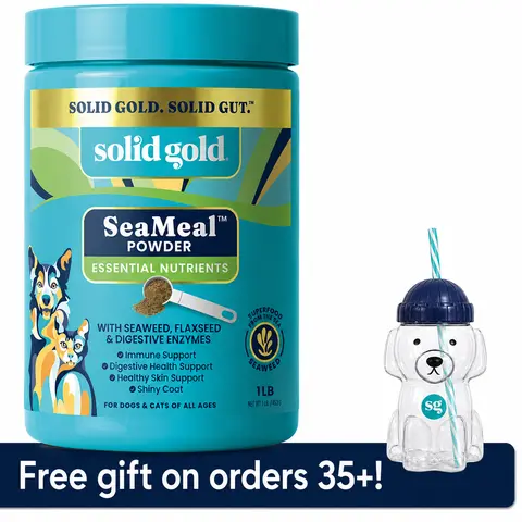 Solid Gold SeaMeal Daily Wellness Supplement Powder for Dogs & Cats