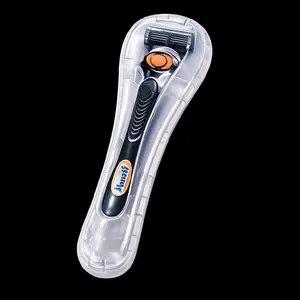 Nincha Manual Razor Travel Case Portable Plastic Manual Razor Trimmer Protector Transparent