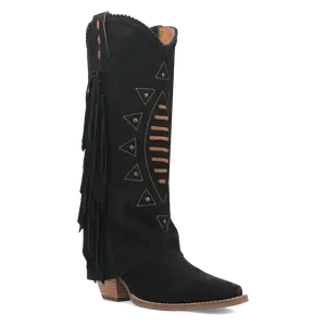 Dingo Spirit Trail  - Women's Suede Leather Cowgirl Boots