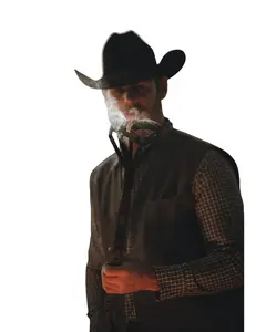 Blue Ranchwear Men's Solid Button-Down Duck Canvas Vest - Brsp22o02-Rust