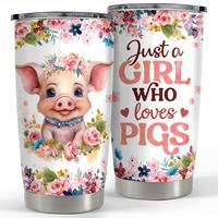 Girl Loves Pig