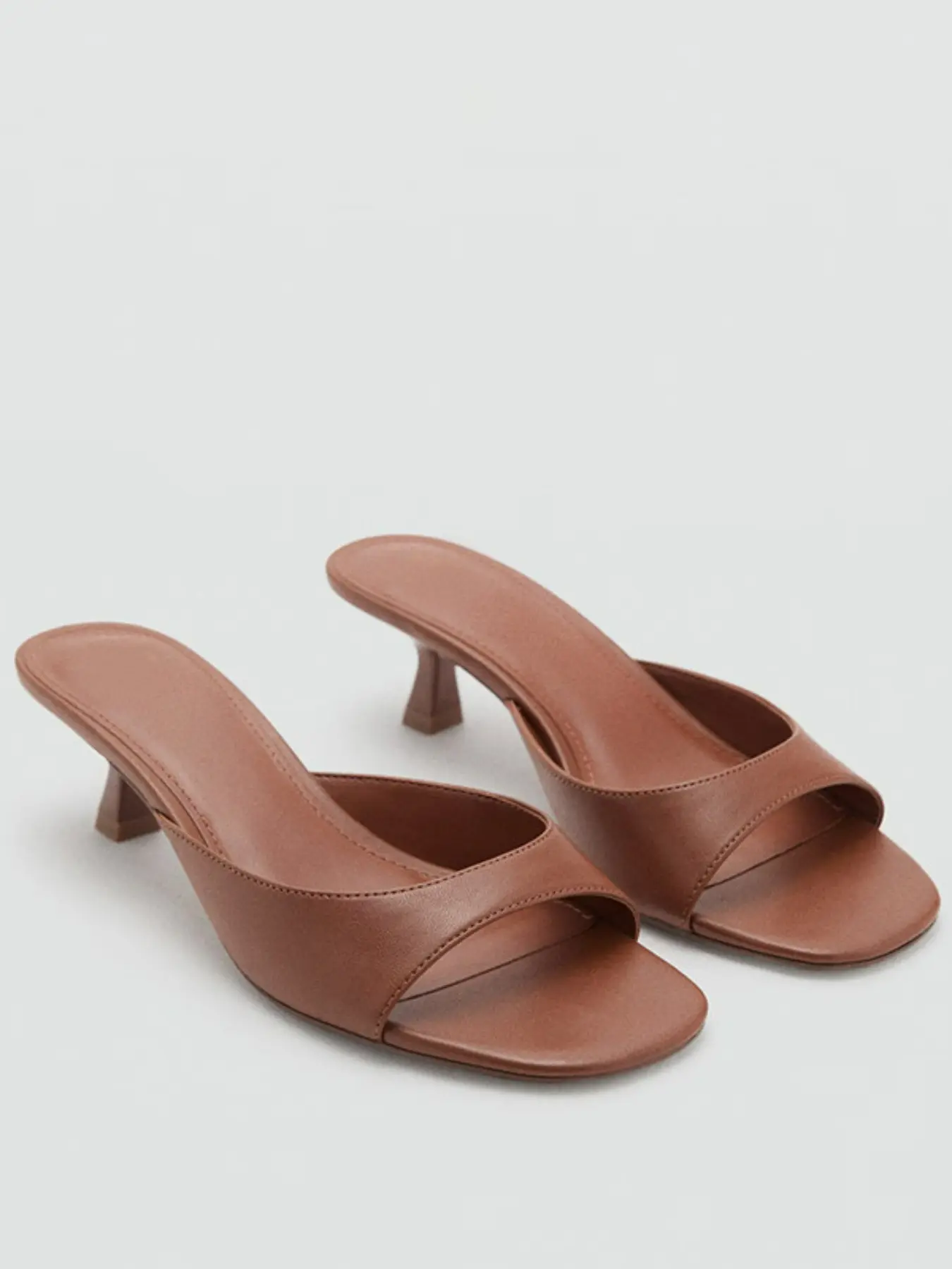 Women's Summer New Arrival Open Toe Sandals, Simple Style Thin High Heel Slippers, Casual Outdoor Wear, Comfortable and Stylish Footwear, Elegant Heeled Sandals, Elegant Minimalist Sandals, Fashion Sandals, Chic Summer Footwear, Fashionable Footwear