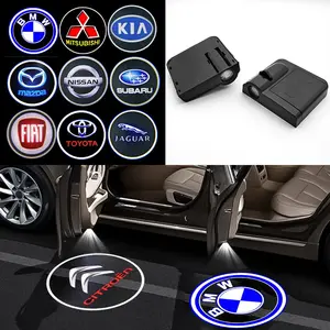 Car Welcome Light [DIY Customized Pattern] Automatic Door Sensor Welcome Light, Door Opening Projector Light Modification, Suitable for BMW, Toyota, Volkswagen, Mercedes-Benz, Audi and other models