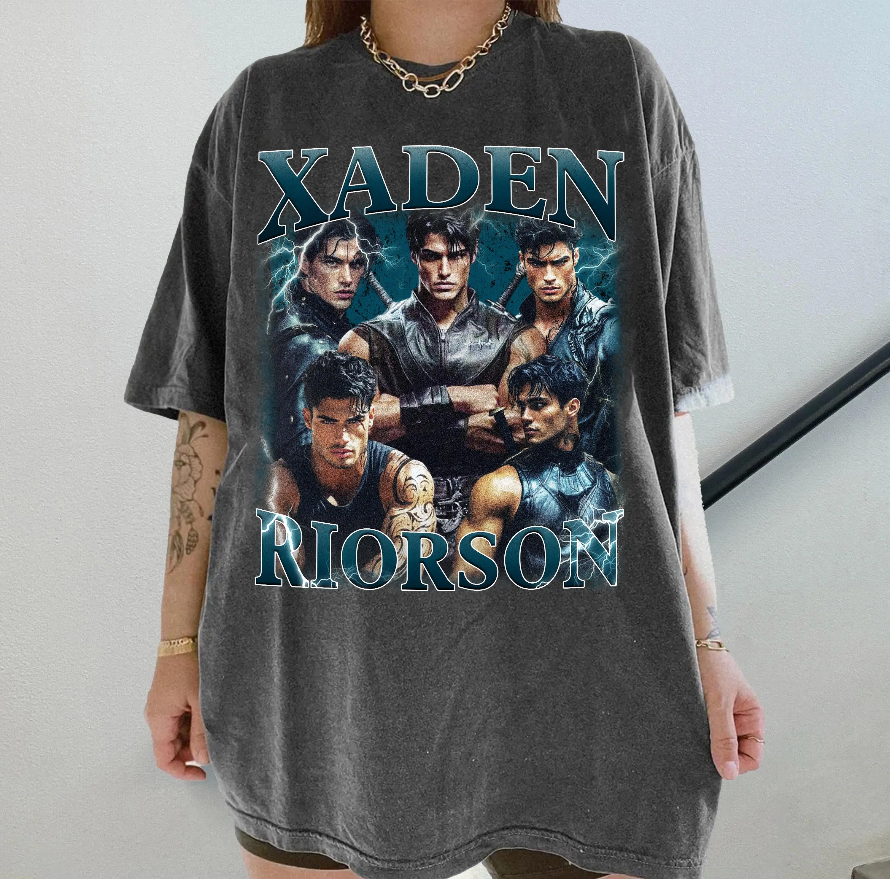 Comfort Colors Xaden Riorson Shirt, Fourth Wing Shirt, Fantasy Book Tee, Dragon Rider Shirt, Bookish Tee, Romantasy Shirt, Vintage Graphic Tee, Casual Fit Tee
