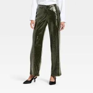 Women's Sequin Pants - A New Day