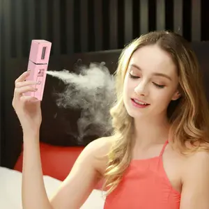 Mini Nano Facial Mister, Rechargeable & Portable Hydrating Sprayer, Instant Moisture Anytime Anywhere, Facial Care Instrument
