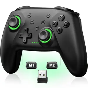 PC Controller,   Controller, 1000mAh , with Hall Effect Joysticks & Triggers, No  Zone, No Stick Drift, Controller for PC, , iOS and Android, Cool Dynamic Light