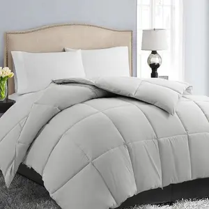 Soft All-Season King Comforter - Down Alternative, Reversible, Warmth for Winter and Summer