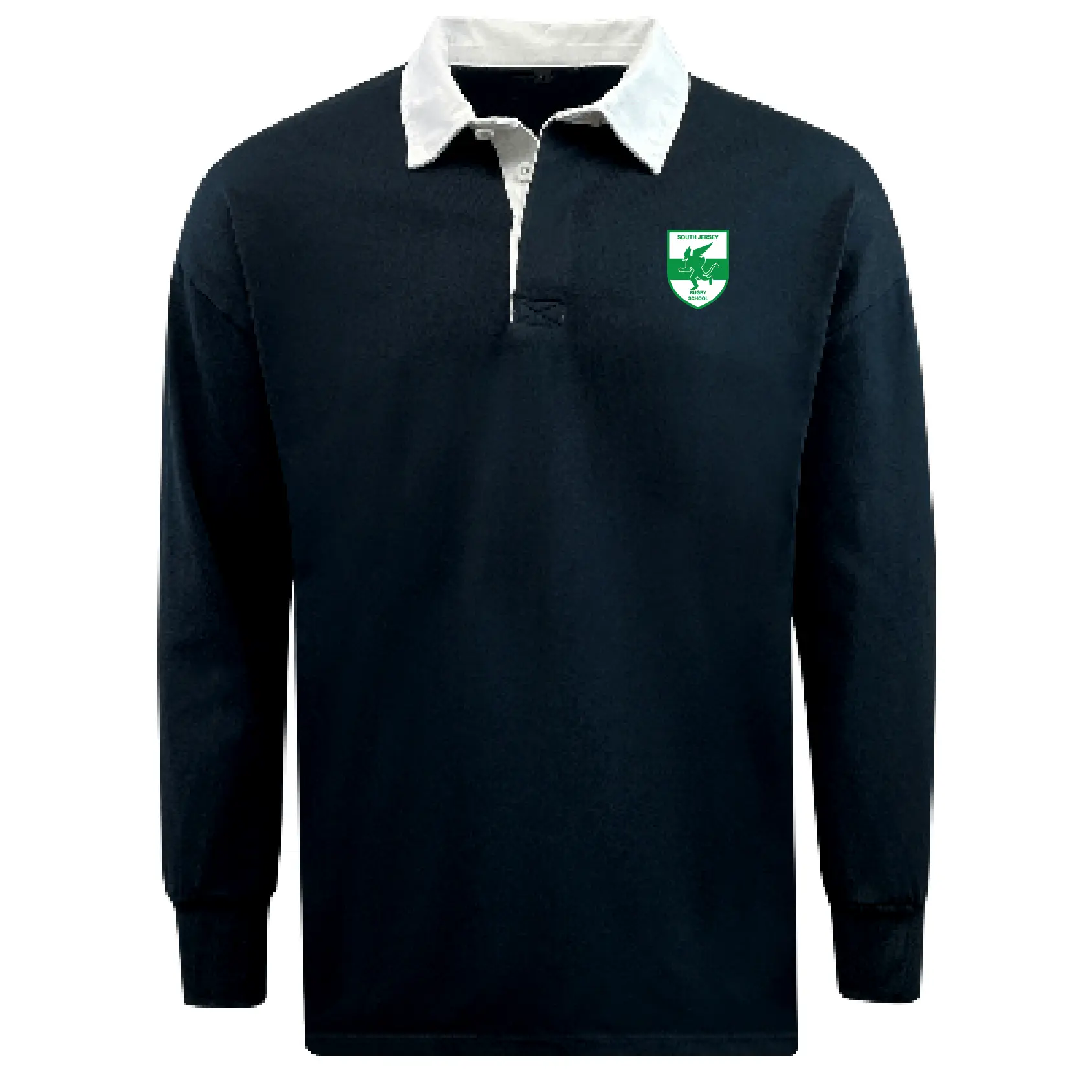 South Jersey Rugby School Classic Long Sleeve Solid Rugby Jersey