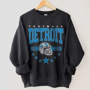Detroit Football Shirt, Detroit Football Sweatshirt, Vintage Style Detroit Football shirt, Sunday Football