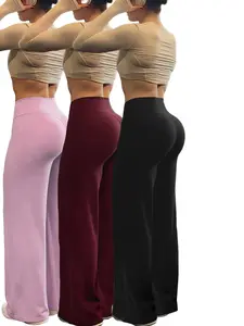 Women's Outdoor Sport Jogging Pants, Versatile Casual Comfort Yoga Fitness Pants, Loose Wide Leg Pants for All Seasons