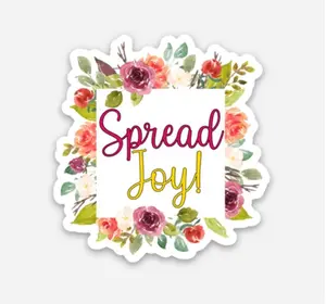 Spread Joy Sticker