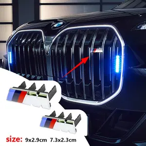 3D M Letter Adjustable Grille Emblem for Bmw Series Cars, Exterior Modification Accessory, Precision Craftsmanship, Enhances Car Recognition and Sportiness, Car Stickers, Car Decals