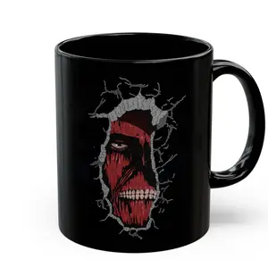 AOT Inside The Wall Mug, AOT Anime Manga Fan Mugs, Cool Gift For Him