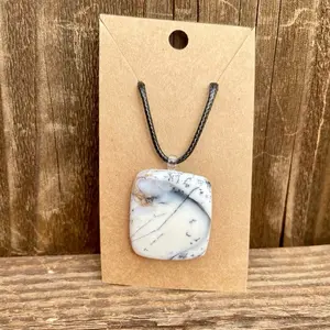 Dendritic Opal necklace