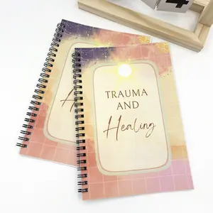 A5 Trauma Healing Workbook, Biological & Psychological Responses, Reflective Exercises, Emotional Recovery Guide, Personal Growth Log, Guided Journal