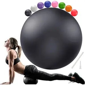 Soft Exercise Ball Anti-Burst Yoga Ball Chair Supports 2200lbs
