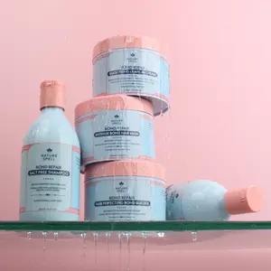 Nature Spell Bond Repair Haircare Collection - Restores And Strengthens Damaged Hair - 6 Step Routine