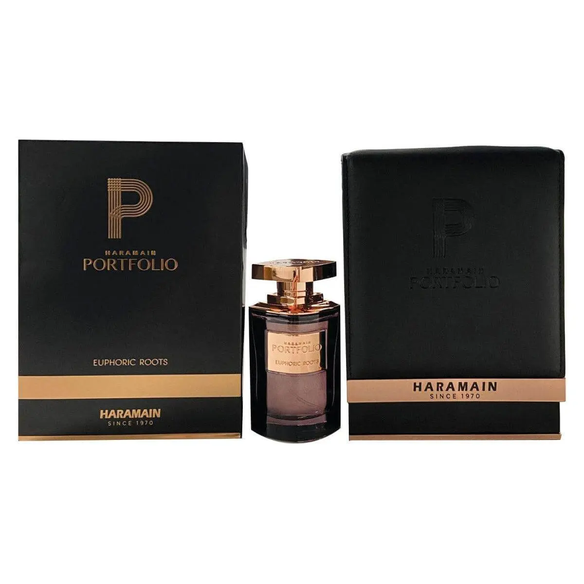 AL HARAMAIN Euphoric Roots Unisex EDP Perfume - Bottle-Shaped, Scented, Aromatic Unisex Fragrance, 2.5oz, New-In-Box Portfolio, Bottle-Shaped Unisex Fragrance