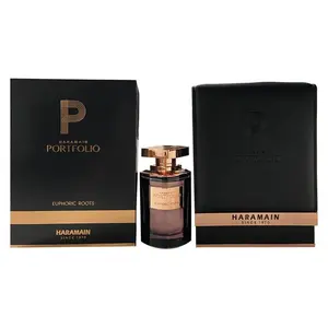 AL HARAMAIN Euphoric Roots Unisex EDP Perfume - Bottle-Shaped, Scented, Aromatic Unisex Fragrance, 2.5oz, New-In-Box Portfolio, Bottle-Shaped Unisex Fragrance