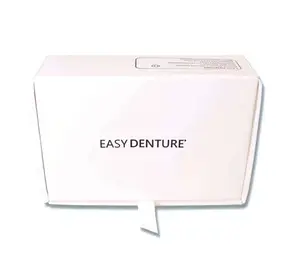 Easy Denture for Adults | Upper & Lower Replacement Teeth – Comfortable Fit, Natural Look, Reusable Temporary Denture Accessories Oral